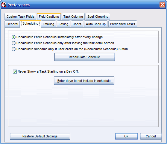 VirtualBoss has multiple options to allow faster, easier, and smarter use of our job scheduling software